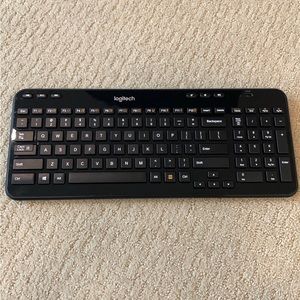 Logitech K360 Wireless Keyboard in Black